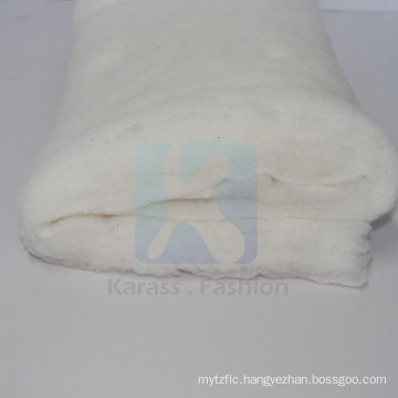 White Home Use Polyester Fiber Batting